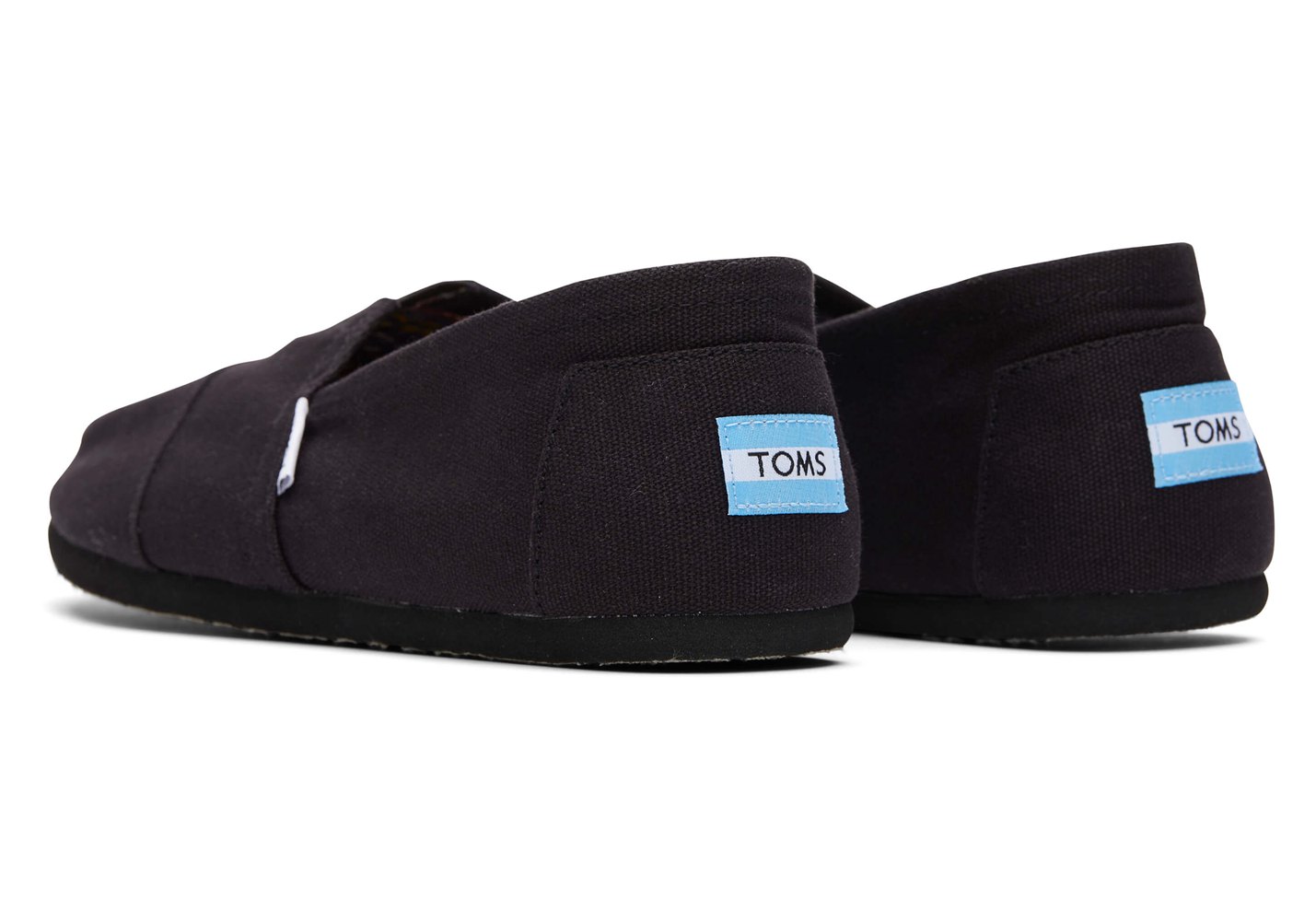 Toms Alpargata Canvas Espadrille Black - Mens - 07184-VAJK